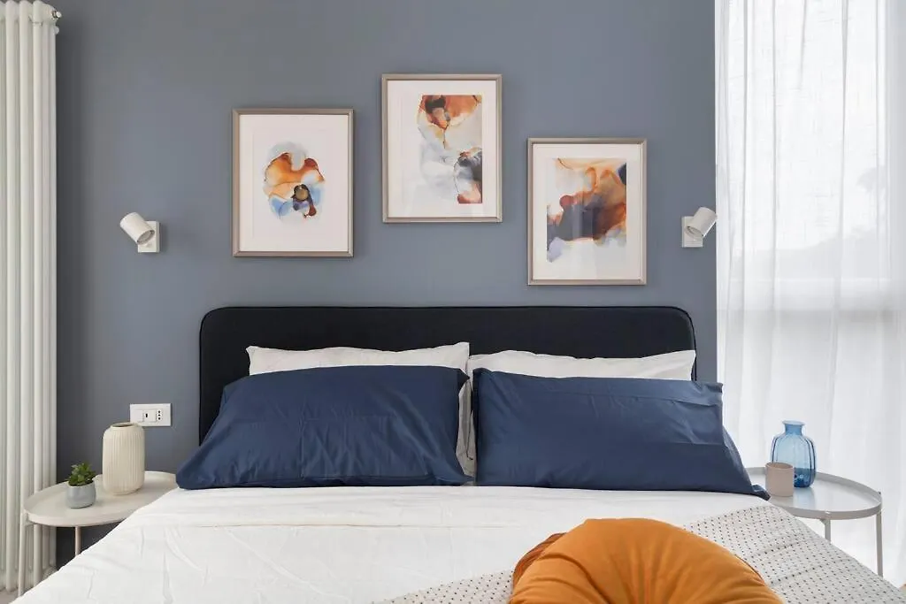Blue & Orange House Lovely Modern Apartment Μιλάνο